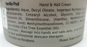 Vanilla Pod Ingredients